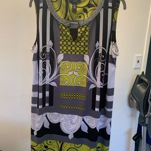Alfani XL tunic with beaded neck
